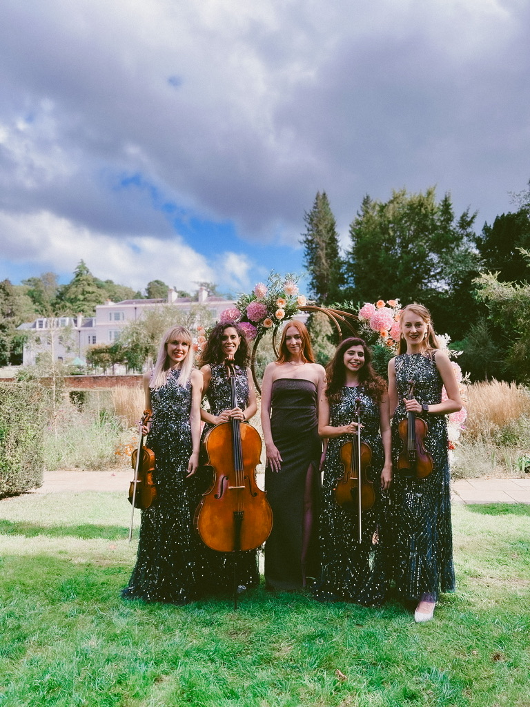 Dawn Moss - string quartet wedding